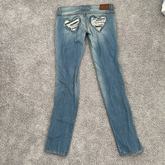 Frankie B heart jeans - Picture 5 of 13